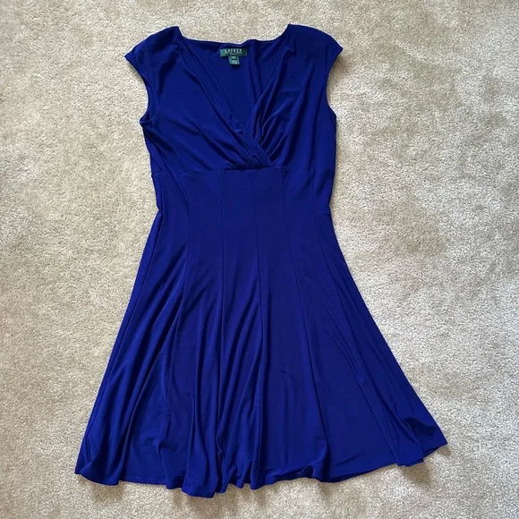 blue dress white stripes Jolee Blue Striped Maxi Dress main image 0
